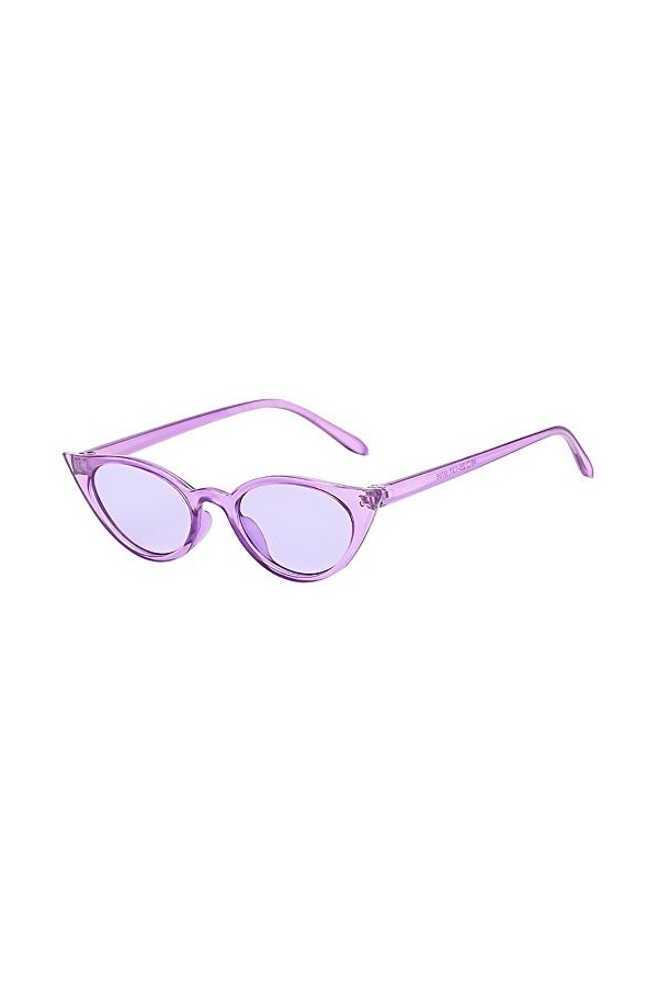 Lunettes de soleil vintage pour femme - Lunettes de soleil tendance - Pour adolescent et fille - En bois - Crazy - Y2k - Lune