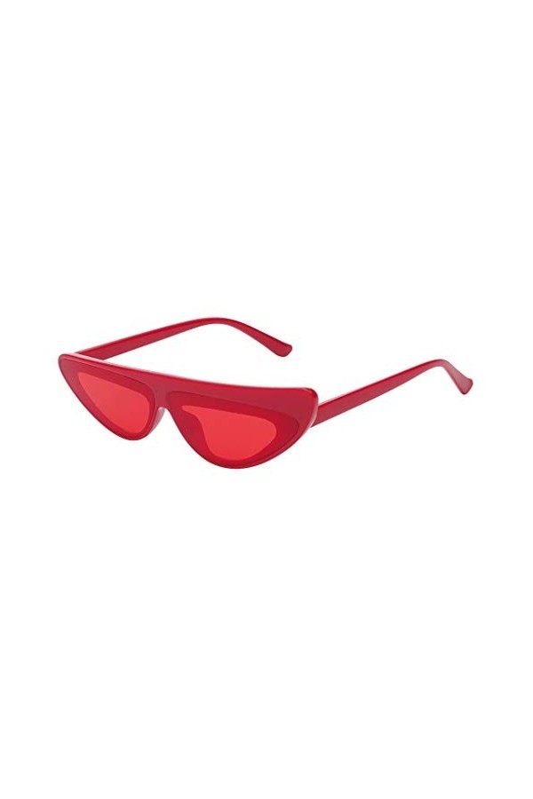 iHENGH Lunette de Soleil,Femmes Hommes Vintage Lunettes de Soleil rétro des Yeux Lunettes Mode Protection Contre Les radiatio