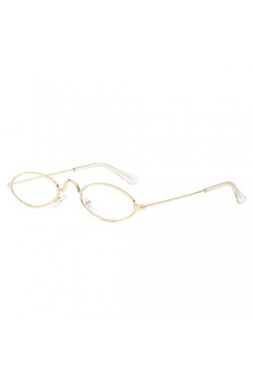 hahuha Lunettes de soleil ovales unisexes en forme de cœur pour femme - Style années 70, J, taille unique