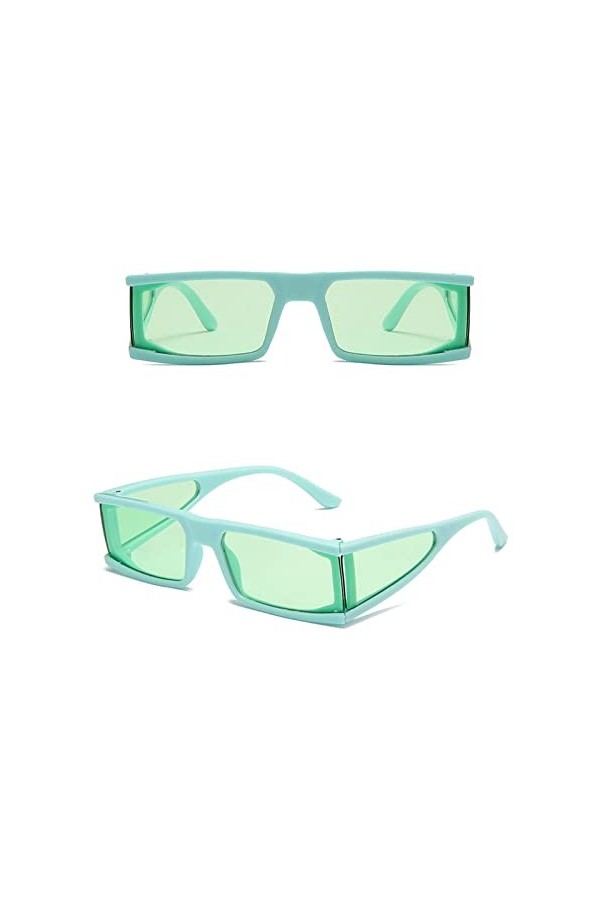 Hip Hop Mode Polygone Petites lunettes de soleil Vintage Voyage Plage Garçon Lunettes de soleil Style classique Normal Lunett