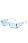 Hip Hop Mode Polygone Petites lunettes de soleil Vintage Voyage Plage Garçon Lunettes de soleil Style classique Normal Lunett