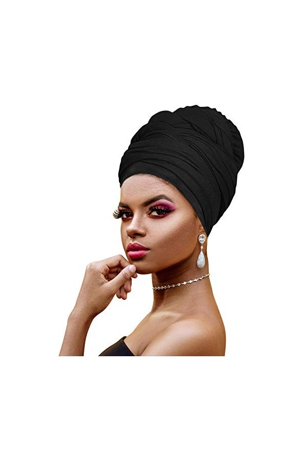 NOVARENA Bandeau pour femme - En jersey extensible et doux - -