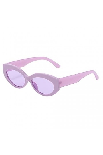 VIRACIN Lunettes de soleil à monture PC pour femmes Attache Lunettes Chic
