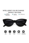 Vintage Cat Eye Femmes Lunettes De Soleil Classique Sexy Lunettes De Soleil Dames PC Cadre Résine Lentille Voyage UV400 Lunet