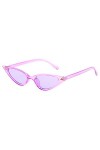 DeaAmyGline Lunettes De Soleil œIl De Chat Triangle Hommes Femmes Unisexe Lunettes De Soleil Mode Cadre Vintage RéTro Lunette