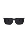 hahuha Lunettes de soleil polarisées surdimensionnées pour femme - Style rétro - Simple - Ovale - Carré - Rouge - Tendance, N