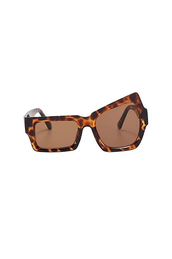 Lunettes de soleil polarisées irrégulières surdimensionnées pour femmes hommes vintage ombres protection contre la lumière cl