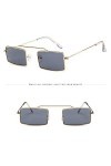 Femmes Hommes Vintage Retro Small Frame Lunettes de soleil Lunettes de soleil unisex Lunettes Lunettes De Vacances DéTé De P