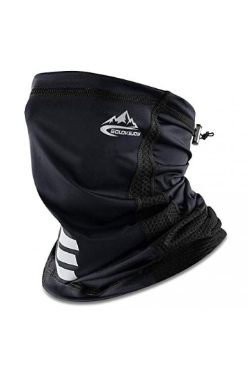 Cache Cou Moto Homme Hiver Polaire, Tour de Cou Moto Femme Coupe-Vent étanche Cagoule Moto Cache Nez Homme Antipollution Foul