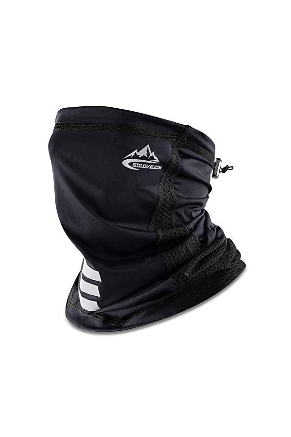 Cache Cou Moto Homme Hiver Polaire, Tour de Cou Moto Femme Coupe-Vent étanche Cagoule Moto Cache Nez Homme Antipollution Foul