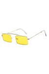 Femmes Hommes Vintage Retro Small Frame Lunettes de soleil Lunettes de soleil unisex Lunettes Lunettes De Vacances DéTé De P