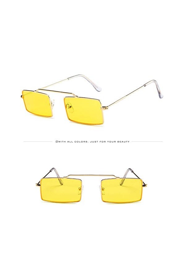 Femmes Hommes Vintage Retro Small Frame Lunettes de soleil Lunettes de soleil unisex Lunettes Lunettes De Vacances DéTé De P