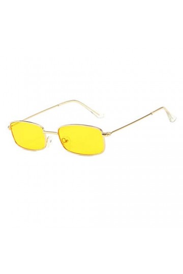 hahuha Lot de lunettes de soleil tendance pour femme - Couleur bonbon - Monture Z87 - Verres bloquant la lumière, jaune, tail