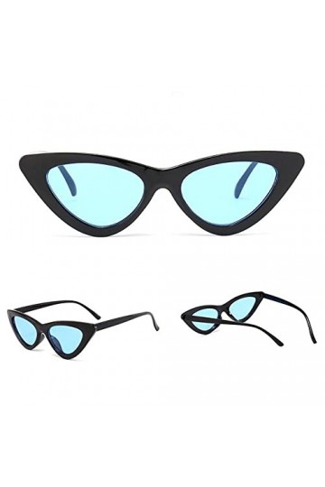 YJLX Lunettes de soleil rétro triangulaires 90 Unisexe Pliable Pour homme et femme Légères polarisées Vintage Protection UV 4