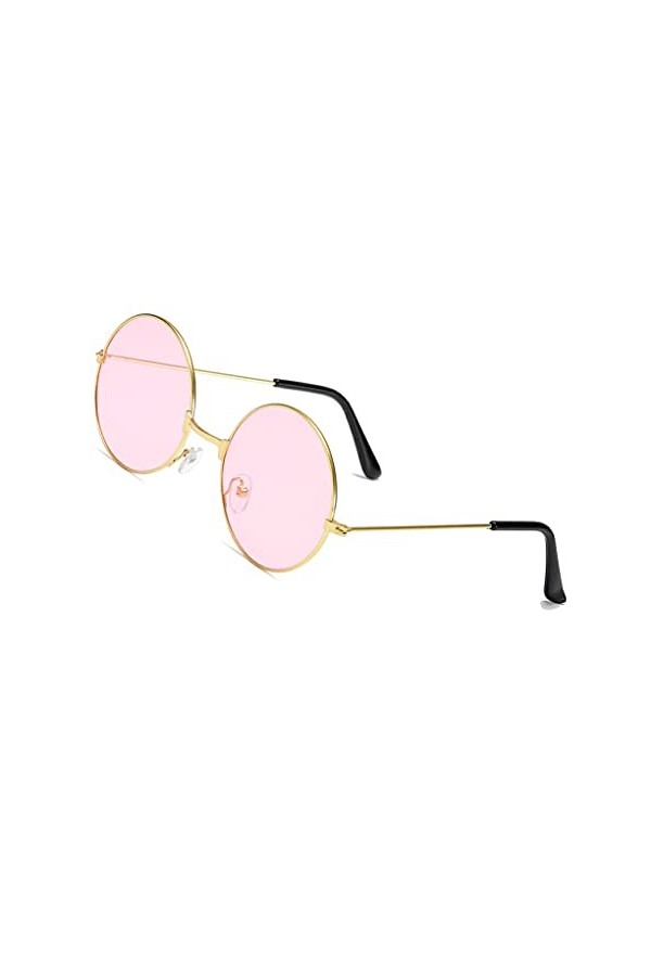 eexuujkl Lunettes de soleil personnalisées coquille en métal vêtements de Style roman fournitures assorties lunettes unisexe 