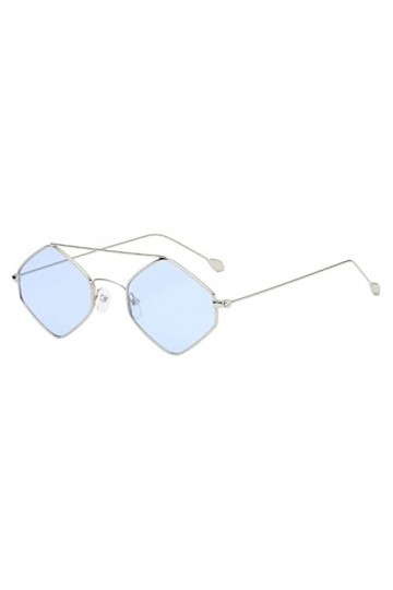 hahuha Lunettes de soleil tendance pour femme et homme - Lunettes de soleil tendance sans monture - Lunettes de bal de fin d