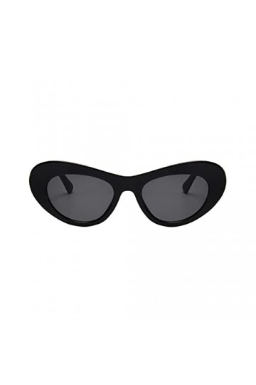 hahuha Tenues de chat pour femmes femmes lunettes de soleil couleur gelée rétro simple ovale lunettes de soleil tendance, Noi