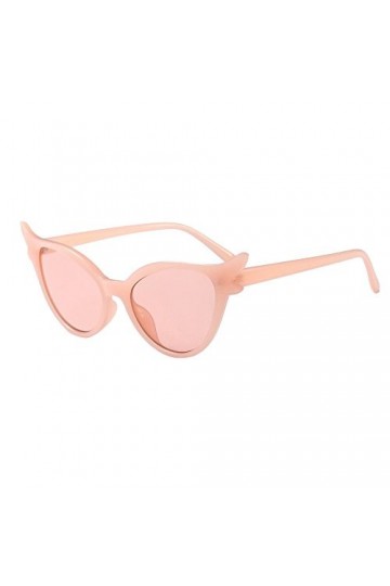 Lunettes de soleil pour homme et femme - Tendance - Rétro - Vintage - Œil de chat - Unisexe - Lunettes de rappeur - Lunettes 