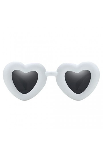 MNSWR Lunettes De Soleil Coeur Pour Femme Étui Lunettes Portatif Lunettes De Soleil Rondes Vintage Border Fashion Anti Sungla