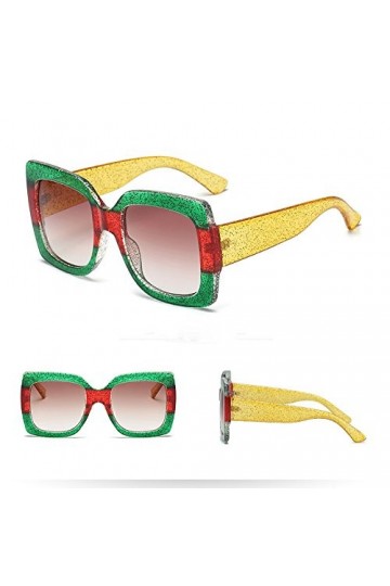 Femmes Carrés Lunettes De Soleil Malloom Chic Cat Eye Eyewear Sunglasses Couleur de Contraste