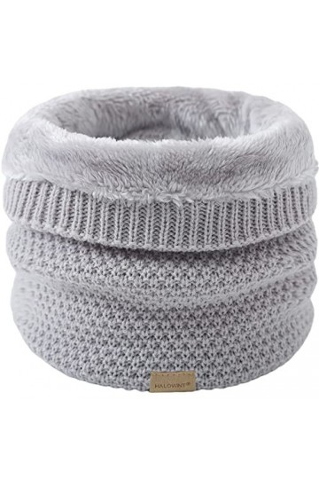 DURINM Hiver Tube Écharpe Femme Chaud Écharpe Cercle Cache-cou Enfant Tour de Cou Écharpe Pour Homme Cache-cou Cache-col Tric