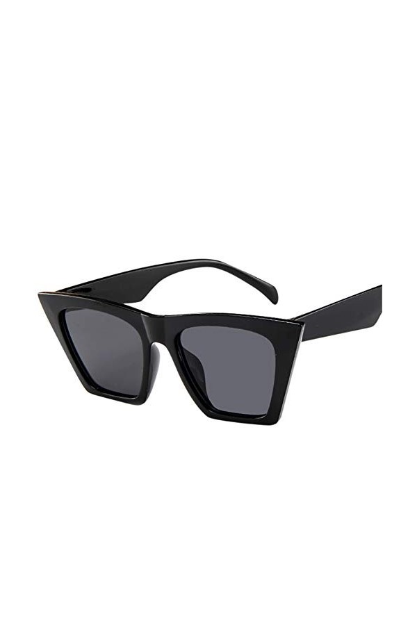 AmyGline Mode Femmes Lunettes De Soleil SurdimensionnéEs Carré RéTro Cat Eye UV Lunettes De Soleil De Plage,Plusieurs Styles 