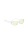 eexuujkl Unisexe plaine multicolore lunettes de soleil lunettes lunettes de poche décoration femmes lunettes classique modern