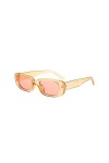 eexuujkl Unisexe plaine multicolore lunettes de soleil lunettes lunettes de poche décoration femmes lunettes classique modern