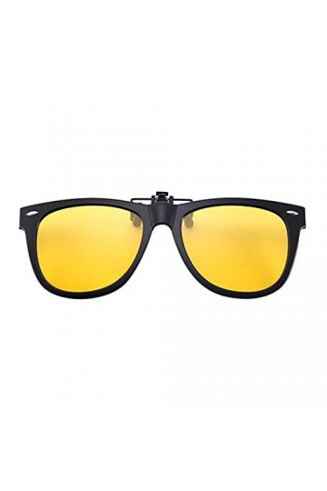hahuha Quay Lunettes de soleil polarisées à clipser pour femme, jaune, taille unique