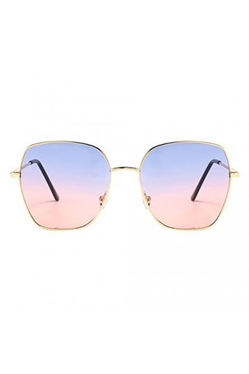 biJerou Bande de lunettes pour enfants mode femmes lunettes polarisées rondes lunettes de soleil dégradé de couleur idéal pou