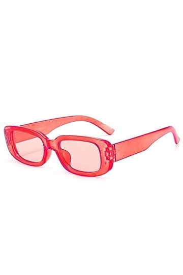Lunettes de soleil tendance pour homme et femme - Lunettes de soleil classiques rétro - Petites lunettes de soleil carrées - 