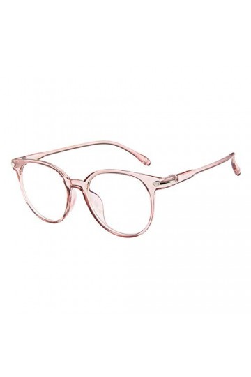 Faux Lunettes De Gaming Lunettes De Fatigue Ordinateur Lunettes De Soleil Bleu Lunettes De Soleil Femmes Sans Cadre, Rose, ta