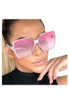 Lunettes de soleil Rave - Pour femme - Personnalité - Grand cadre - Lunettes de soleil tendance - Vision nocturne - Avec poit