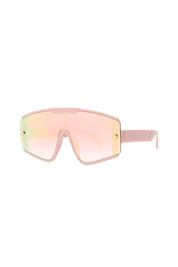 Mode Rétro Personnalité Lunettes Décran Transparentes Couleur Bonbon Sans Cadre Lunettes Rétro Mode Transparent Multicolore 