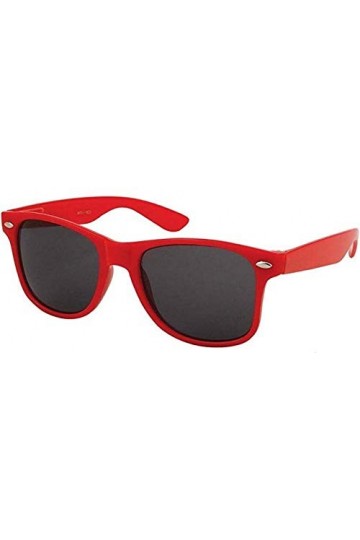 Boolavard ® 4026 Lunettes de soleil modèle Nerd Teinte Rouge 