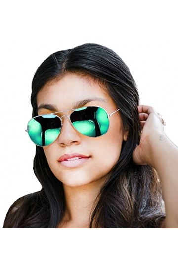 4sold Polarized Sunglasses Lunettes De Soleil Classique Femmes Hommes Variation avec monture noire et or avec verres fumés