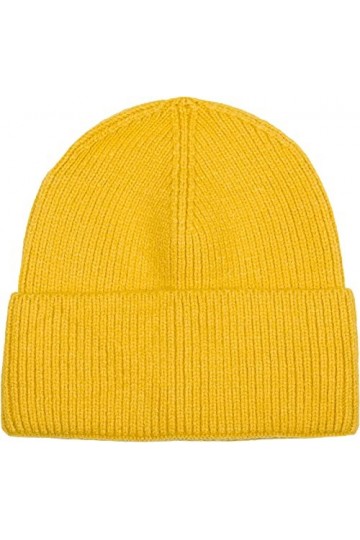 styleBREAKER Bonnet Unisexe en Tricot avec Motif côtelé et Bord Large, Bonnet en Tricot Fin, Bonnet en Tricot Double, Bonnet 