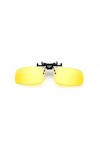 Hommes/Femmes Uv400 Flip Up Lunettes De Soleil à Verres Polarisants, for Driving Fishing Outdoor Spo