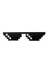 Funny Pixel SunGlass Thug Life Lunettes de soleil Femme Noir Homme Lunettes de soleil U3X8 Lunettes Pixel Vintage Cool Blague