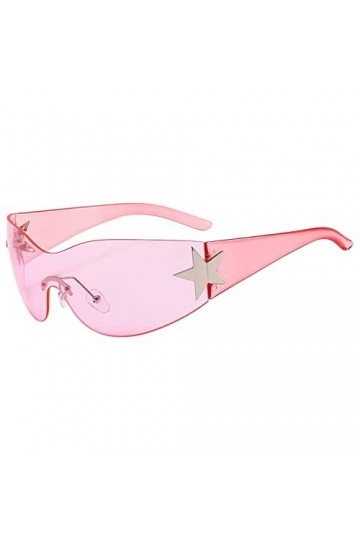 Mode Rétro Personnalité Lunettes Décran Transparentes Couleur Bonbon Sans Cadre Lunettes Rétro Style Classique Normal Lunett