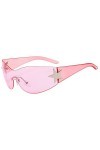 Mode Rétro Personnalité Lunettes Décran Transparentes Couleur Bonbon Sans Cadre Lunettes Rétro Style Classique Normal Lunett