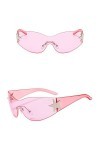 Mode Rétro Personnalité Lunettes Décran Transparentes Couleur Bonbon Sans Cadre Lunettes Rétro Style Classique Normal Lunett