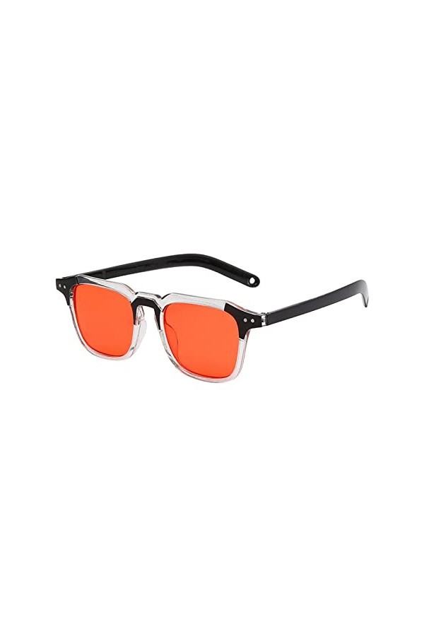Lunettes de soleil rétro tendance de européen et américain pour hommes et femmes avec les mêmes lunettes de couleur bonbon Bo