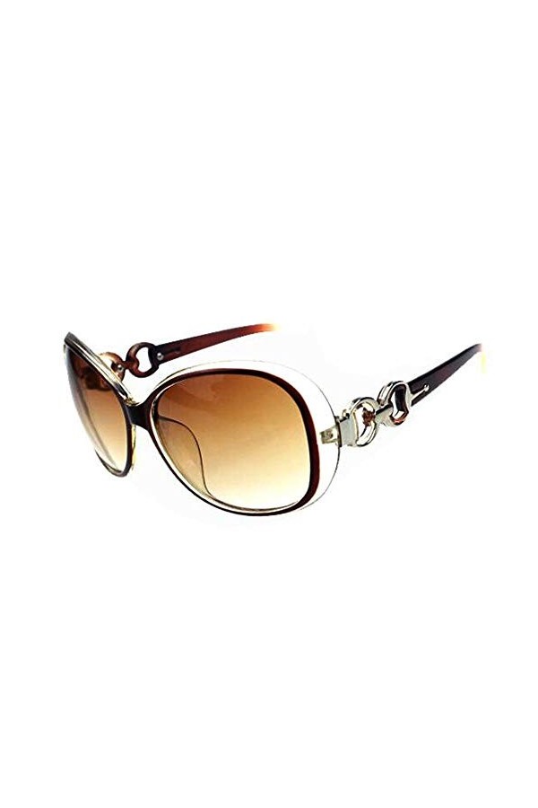 Uteruik Lunettes de soleil surdimensionnées pour femme, taille unique, 1 pièce