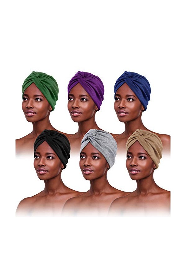 PHOGARY 6 Pisces Turban pour Femme,Foulard Chimio,Bonnet Chimio,Foulard Cheveux,Bonnet de Nuit,Bandeaux pour Cheveux Femme,Ba