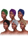 PHOGARY 6 Pisces Turban pour Femme,Foulard Chimio,Bonnet Chimio,Foulard Cheveux,Bonnet de Nuit,Bandeaux pour Cheveux Femme,Ba