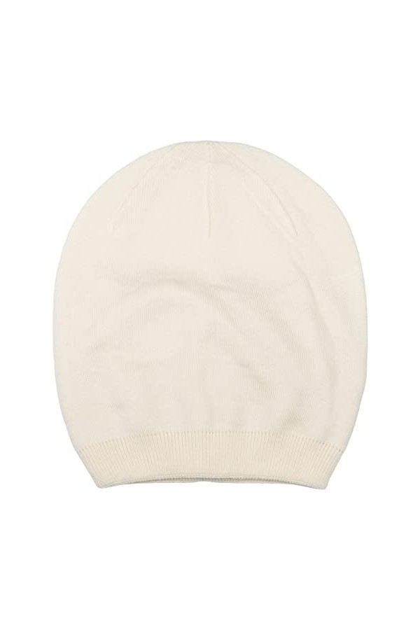 styleBREAKER Bonnet Unisexe en Maille Fine Bonnet uni avec Bord-côte, Double Couche Bonnet dhiver Chaud 04024195, Couleur:Bl