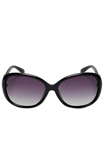 Letuwj Lunettes de Soleil Polarisées Rétro à la Mode Femme Noir Taille Unique