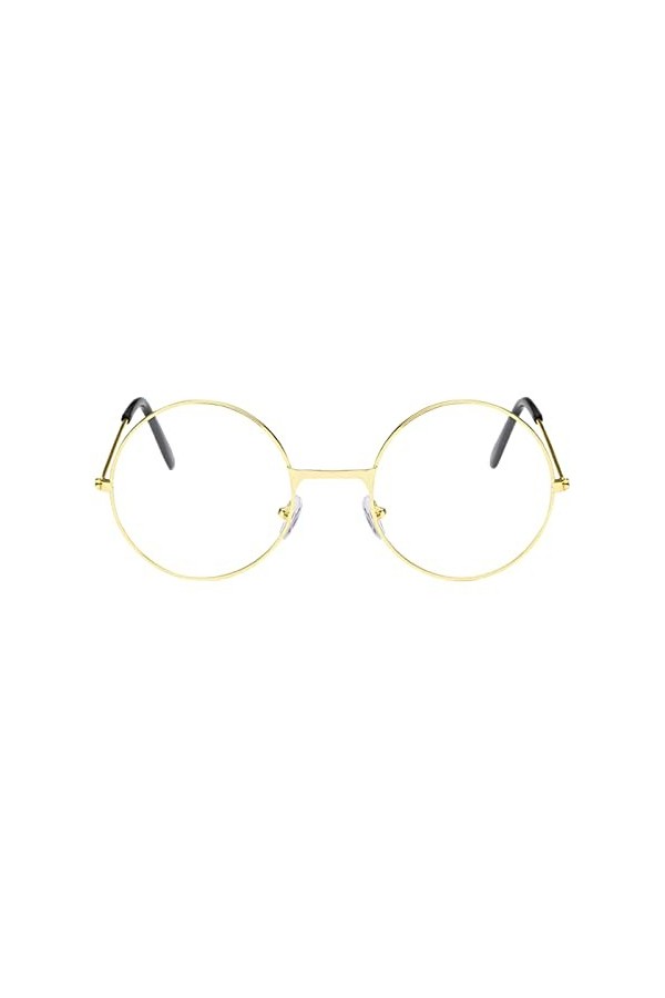 Pianshanzi Lunettes de soleil pour femmes et adultes avec cadre en métal classique unisexe à monture en métal miroir lunettes