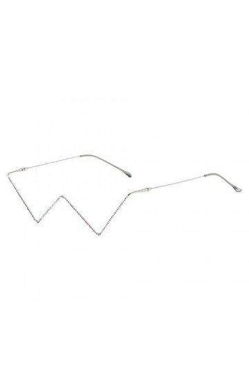 TDEOK Lunettes de soleil irrégulières rétro lunettes unisexe vintage lunettes de soleil femme carrées, d, taille unique